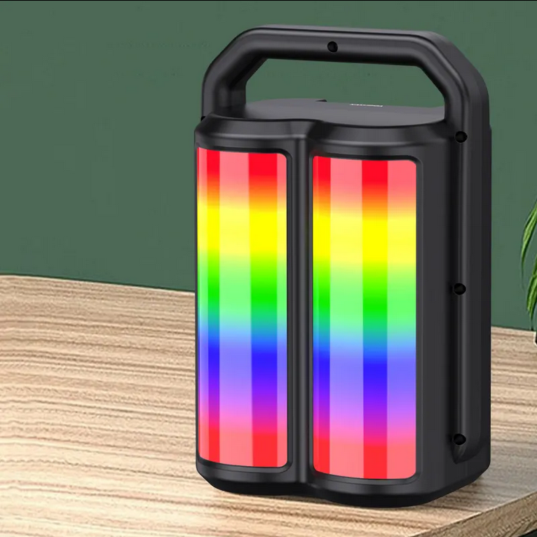 Colorful Luminous LED Indoor Outdoor Party Wireless Bluetooth Stereo Speaker Colorful Luminous LED Indoor Outdoor Party Wireless Bluetooth Stereo Speaker